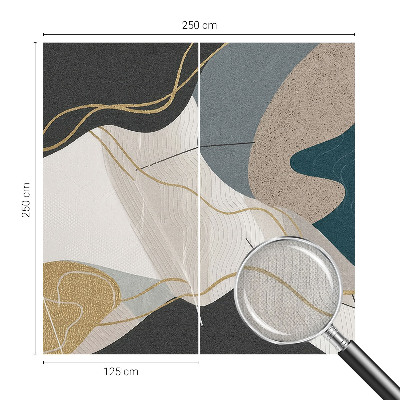 Fototapet autoadeziv cu motiv abstract colorat