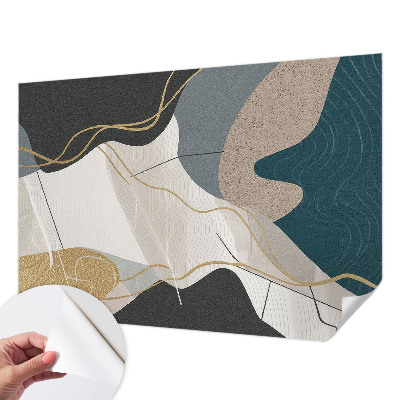 Fototapet autoadeziv cu motiv abstract colorat