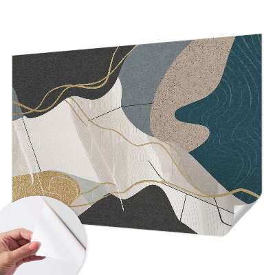 Fototapet autoadeziv cu motiv abstract colorat
