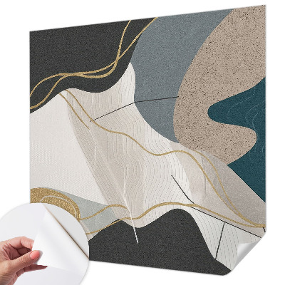 Fototapet autoadeziv cu motiv abstract colorat