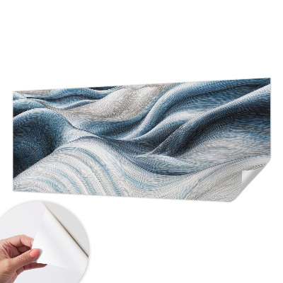 Fototapet 3D pentru living cu model de maci veseli