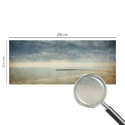 Fototapet 3D pentru living cu un peisaj marin