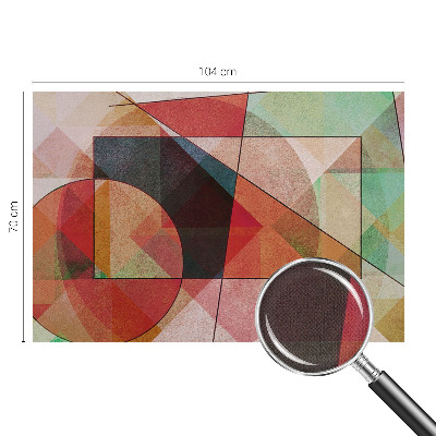 Fototapet autocolant cu forme abstracte