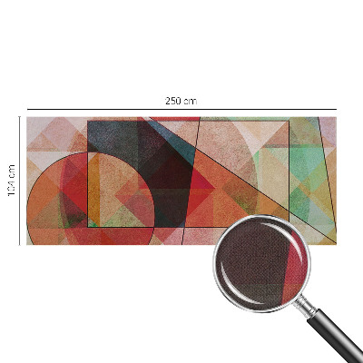 Fototapet autocolant cu forme abstracte