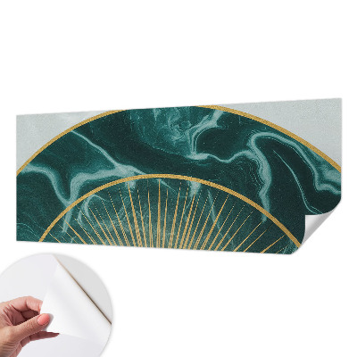 Tapet autocolant perete cu motiv geometric elegant