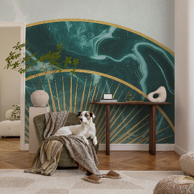 Tapet autocolant perete cu motiv geometric elegant