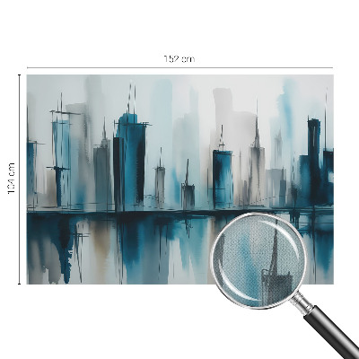 Fototapet 3D pentru dormitor cu compoziție abstractă