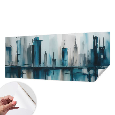 Fototapet 3D pentru dormitor cu compoziție abstractă