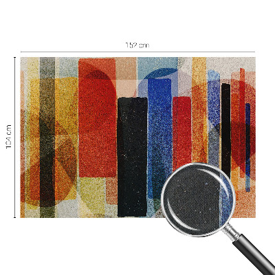 Fototapet autoadeziv pentru camera copiilor cu modele geometrice