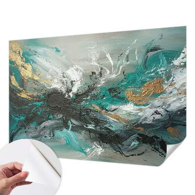 Fototapet autocolant cu motiv cu pasăre exotică