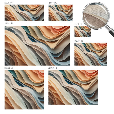 Fototapet 3d cu modele de fructe