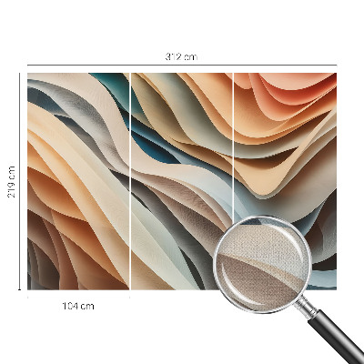 Fototapet 3d cu modele de fructe