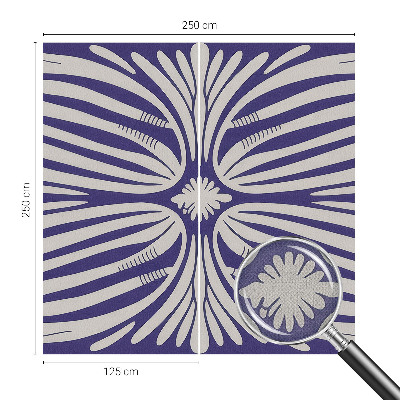 Fototapet 3D pentru dormitor cu model de linii radiante