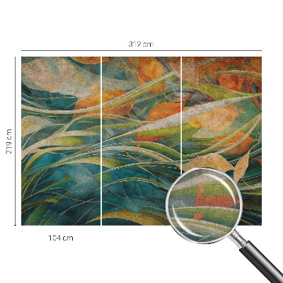 Fototapet 3D pentru living cu motivul „Valurile mării”