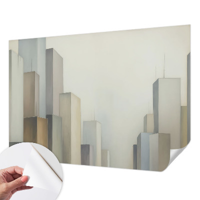 Fototapet 3D autoadeziv cu peisaj montan
