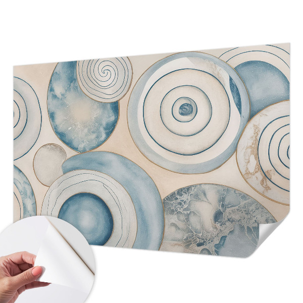 Fototapet 3d cu forme abstracte