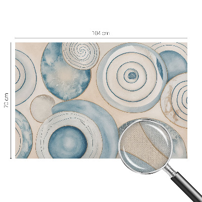 Fototapet 3d cu forme abstracte