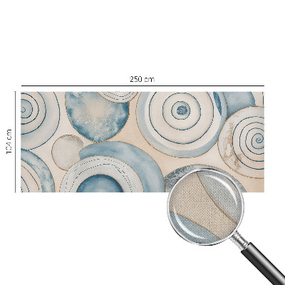 Fototapet 3d cu forme abstracte