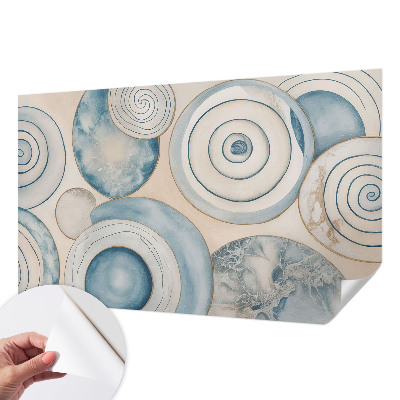 Fototapet 3d cu forme abstracte