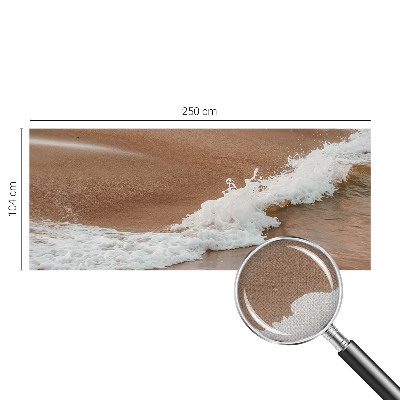 Fototapet 3D pentru living cu stropi de albastru marin