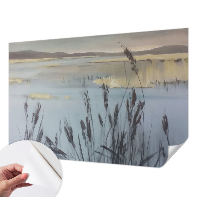 Fototapet 3D pentru dormitor cu motiv marin ce evocă liniștea la malul mării