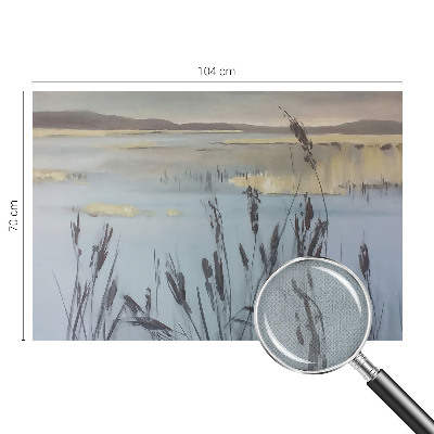 Fototapet 3D pentru dormitor cu motiv marin ce evocă liniștea la malul mării