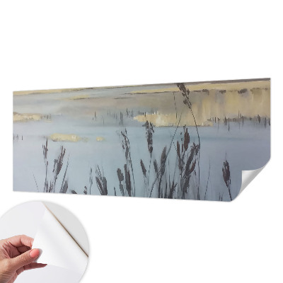 Fototapet 3D pentru dormitor cu motiv marin ce evocă liniștea la malul mării