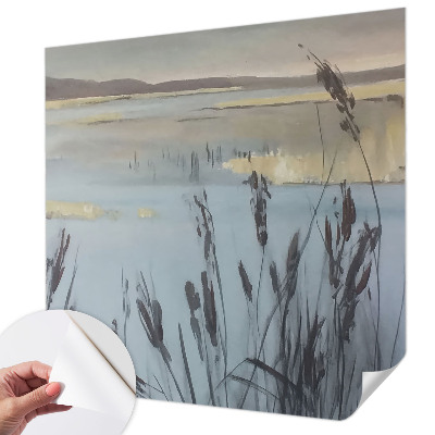 Fototapet 3D pentru dormitor cu motiv marin ce evocă liniștea la malul mării