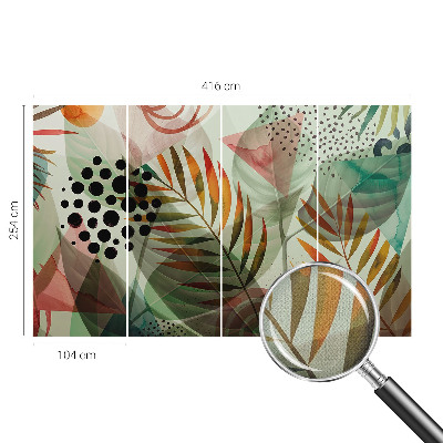 Fototapet 3D pentru living cu un peisaj clasic