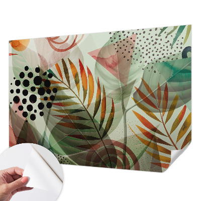 Fototapet 3D pentru living cu un peisaj clasic