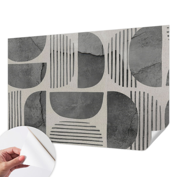 Fototapet autocolant cu ilustrarea unui țărm liniștit