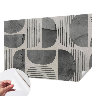 Fototapet autocolant cu ilustrarea unui țărm liniștit