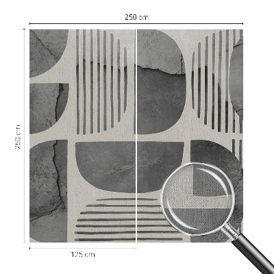 Fototapet autocolant cu ilustrarea unui țărm liniștit