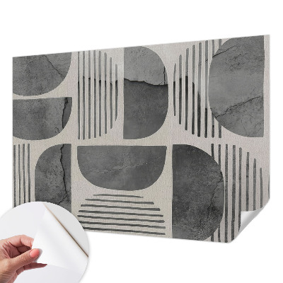 Fototapet autocolant cu ilustrarea unui țărm liniștit