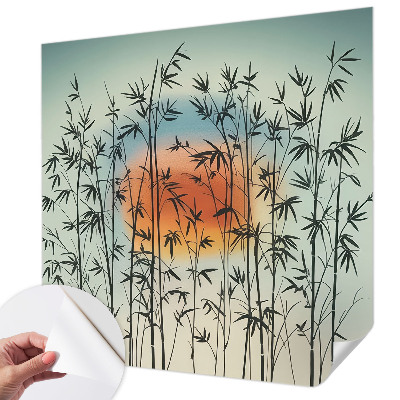 Fototapet 3D cu design care înfățișează o furtună la orizont