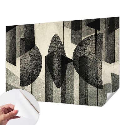 Fototapet 3D pentru living cu un buchet de flori