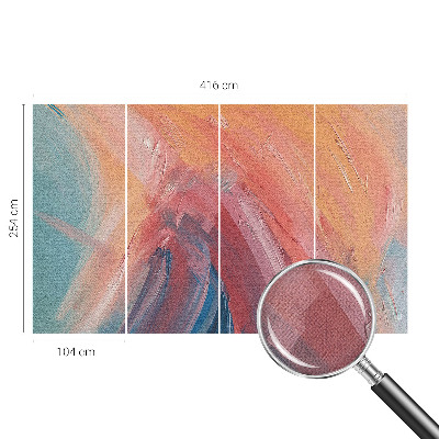 Fototapet autoadeziv pentru camera copiilor cu motive inspirate din natură într-un design elegant