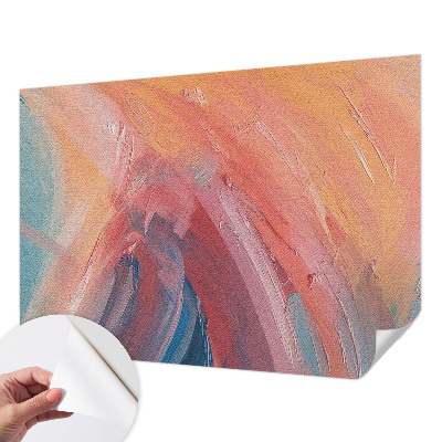 Fototapet autoadeziv pentru camera copiilor cu motive inspirate din natură într-un design elegant