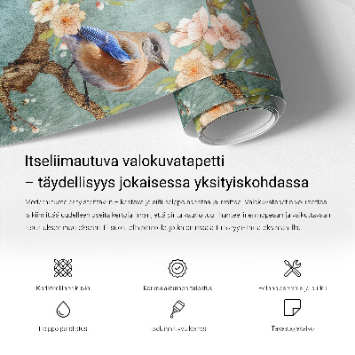 Fototapet 3D autoadeziv cu peisaje verzi