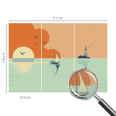 Fototapet 3d pentru living Flori de iris