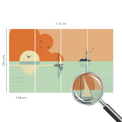Fototapet 3d pentru living Flori de iris