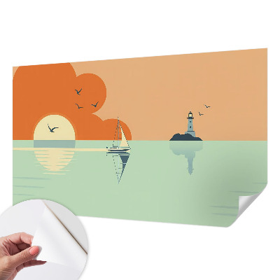 Fototapet 3d pentru living Flori de iris