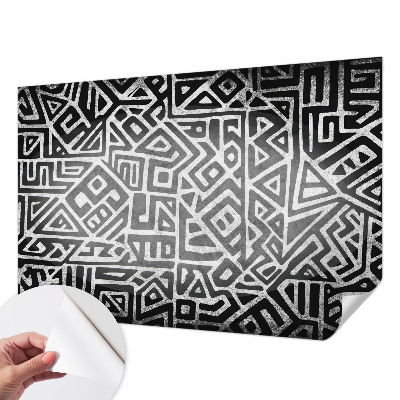 Fototapet autoadeziv pentru living Abstracție albastru închis
