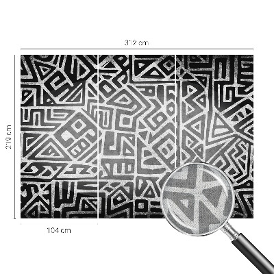 Fototapet autoadeziv pentru living Abstracție albastru închis
