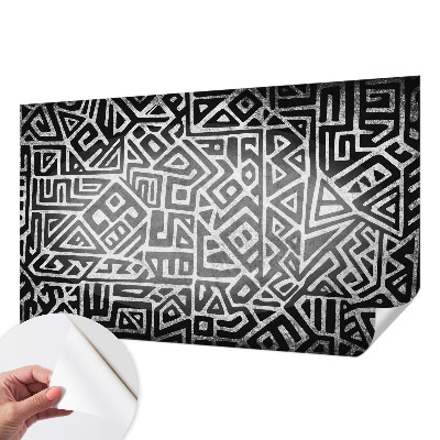 Fototapet autoadeziv pentru living Abstracție albastru închis