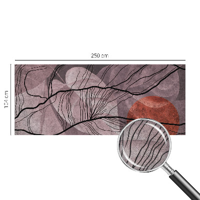 Fototapet 3d pentru living Detalii despre plante