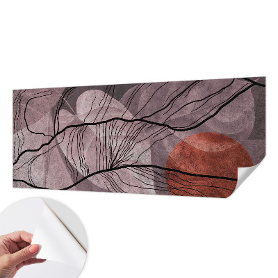 Fototapet 3d pentru living Detalii despre plante