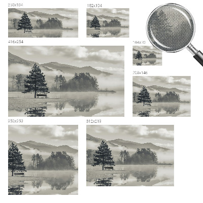 Fototapet 3d pentru dormitor Ciuperci botanice