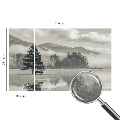 Fototapet 3d pentru dormitor Ciuperci botanice