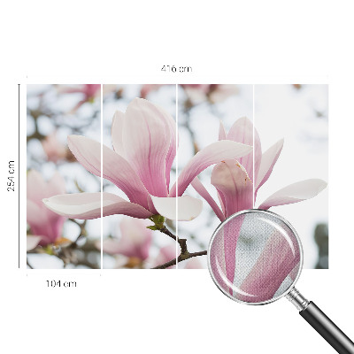 Fototapet autoadeziv pentru camera copiilor Gravuri cu ciuperci